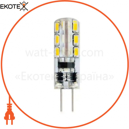 Лампа G4 SMD LED 1,5W 2700K 110Lm 12V силікон/25/200