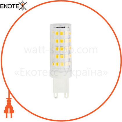 Лампа G9 SMD LED 6W 6400K 480Lm 220-240V пластик/25/200