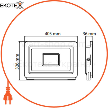 Прожектор SMD LED 200W 6400K 18000Lm 100 265V IP65 черный/4