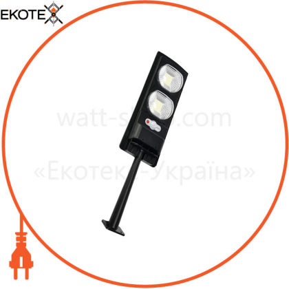 Светильник консольный с фотосенсором на солнечной панели LED 20W 6400K IP65 230Lm 2-3м/1/10