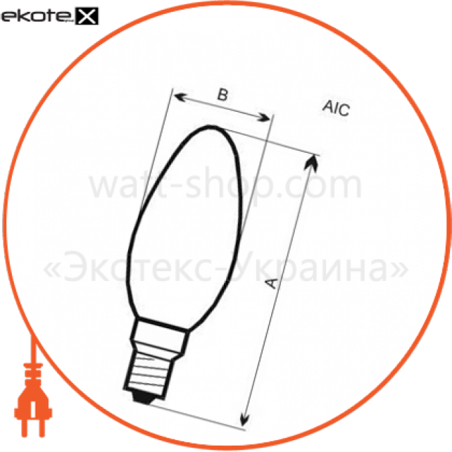 Electrum A-LC-1373 с37 6w pa lc-32 e14 3000 на ветру