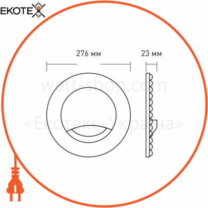 Світильник світлодіодний 1-MLM-60-CR MAXUS Led Module 60W 3CCT Circle Remote