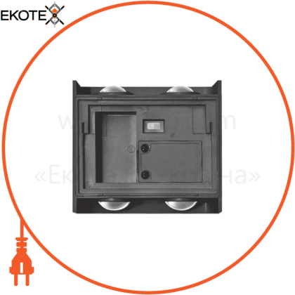 Светильник светодиодный MAXUS MWL 4W 3CCT IP65 BL Square