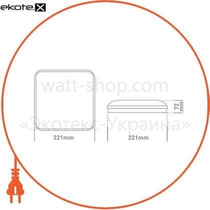 Global 1-GBH-08-2050-S светильник светодиодный global 1-gbh-08-2050-s 20w 5000k