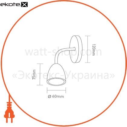 Global 1-GWL-10441-CW светильник светодиодный gwl-01c global 4w 4100k белый