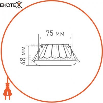 Maxus 1-MAX-01-3-SDL-12-C светильник светодиодный 3-step sdl maxus 12w 3000 / 4100k круг