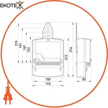 Enext nik3767 трехфазный счетчик нік 2303 арк1 1120 3х220/380в 5(10)а) cl+rs485