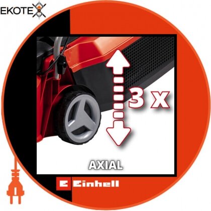 Einhell 3413155 газонокосилка аккумуляторная ge-cm 18/30 li (1x3.0ah)