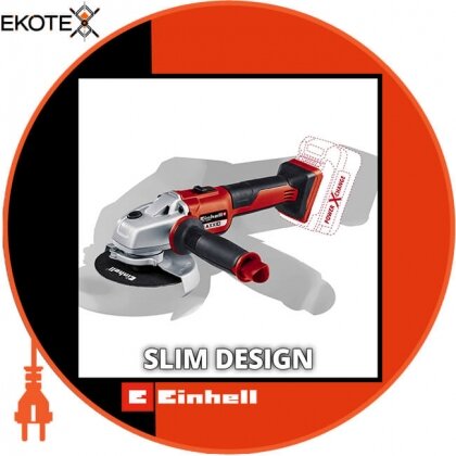 Einhell 4431140 угловая шлифовальная машина аккумуляторная axxio