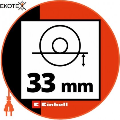 Einhell 4431140 угловая шлифовальная машина аккумуляторная axxio