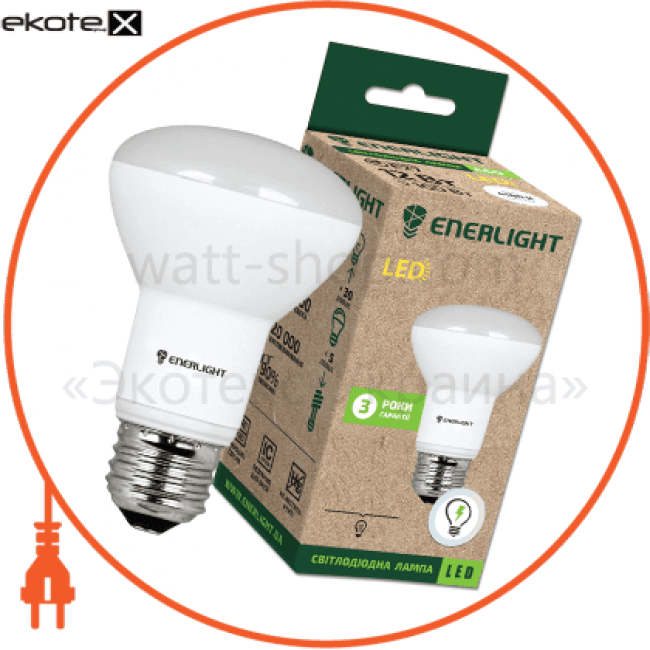 Enerlight R63E278SMDNFR лампа светодиодная enerlight r63 8вт e27 4100k