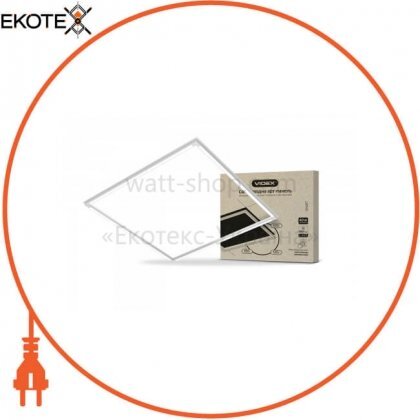 Videx 24862 led панель с регулировкой цветности, art videx 40w 3000-6200k 220v 10шт