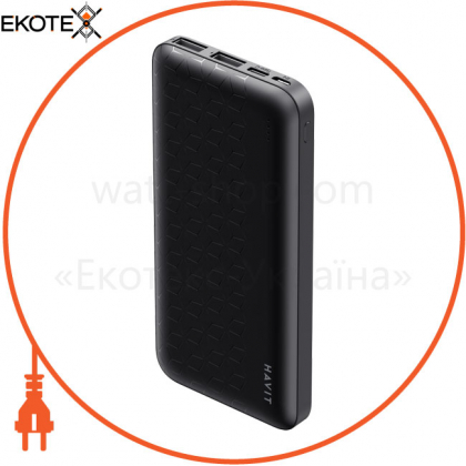 Повербанк HAVIT HV-PB63 Black 10000mAh