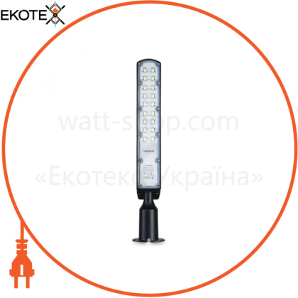 LED фонарь уличный VIDEX IP65 SLE18 50W 5000Lm 5000K 220V