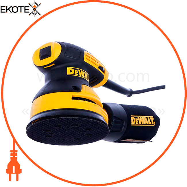 Шлифмашина эксцентриковая сетевая DeWALT DWE6423