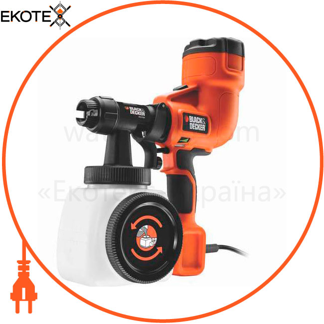 Краскопульт BLACK + DECKER HVLP200