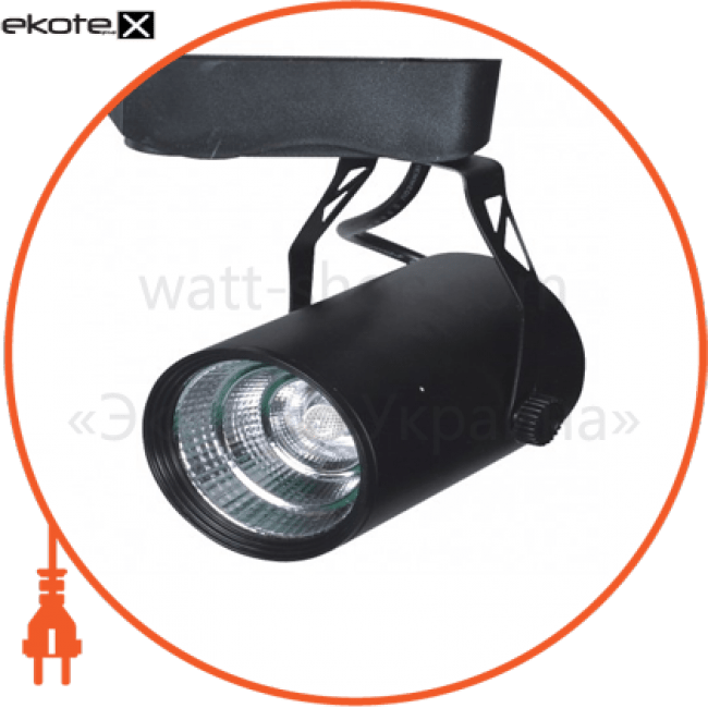 LEDSTAR 101335 led-светильник ledster трековый cob-zt-020, 20w, ac185-265v, black, 4000k