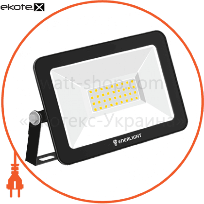 Enerlight MANGUST20SMD80С прожектор светодиодный enerlight mangust 20вт 6500k