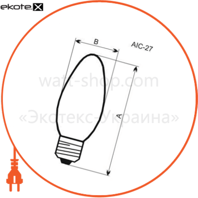 Electrum A-LC-1368 c37 4w gl lc- 4f е14 4000 rf на ветру