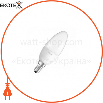 LED VALUE CL B60 6,5W/865 230V FR E14 10X1 OSRAM w.o. CE