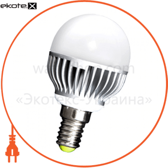 Enext l0650311 лампа светодиодная e.save.led.g45m.e14.5.2700 тип шар, 5вт, 2700к, е14