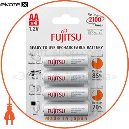 FUJITSU FDKB00002 аккумулятор fujitsu white ni-mh аа/r6 4шт/уп blister