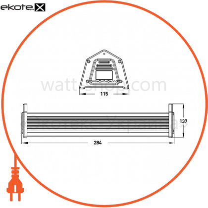 Eurolamp LED-LHP-50W светодиодный eurolamp led светильник линейный high power 50w 5000k