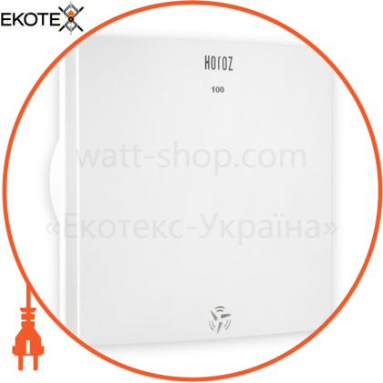 Вентилятор FELIX 100Ø 12W 220-240V белый/1/20