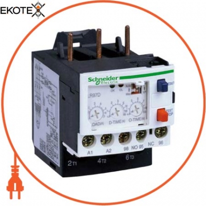 Schneider LR97D07E electronic overload relay for motor tesys - 1.2...7 a - 48 v ac/dc