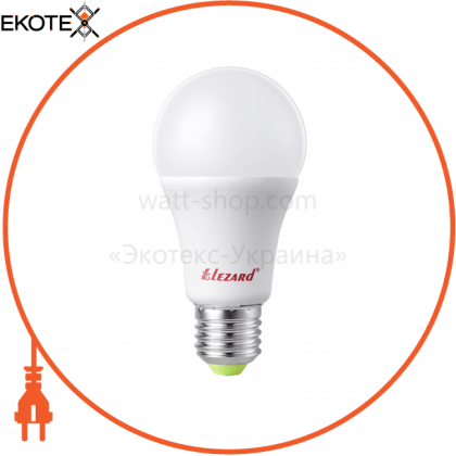 Lezard 464-A60-2709 led глоб 464-a60-2709 цвет 6400k 9w - e27 - 780lm - 220v~