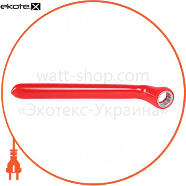 Enext p0470014 ключ изолированный накидной e.insulating.ring.spanner.40317, 17мм