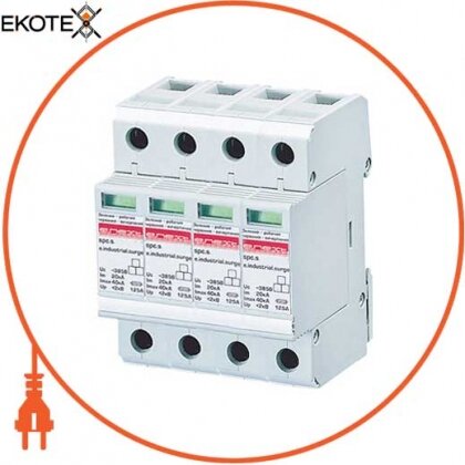 Enext i0340009 разрядник перенапряжения e.industrial.surge.spc.s.3.1, класс с, 3р+1р