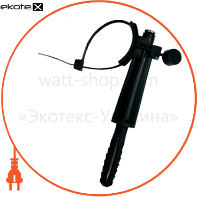 Enext p046003 дюбель со стяжкой e.holder.pro.60 под гвоздь, дистанционный 60мм