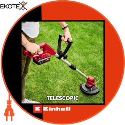 Einhell 3411123 тример акумуляторний gc-ct 18/24 li - solo