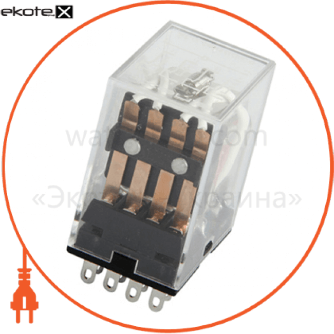 Enext i.my4.24dc реле промежуточное e.control.p343 3а, 4 группы контактов, катушка 24в dc