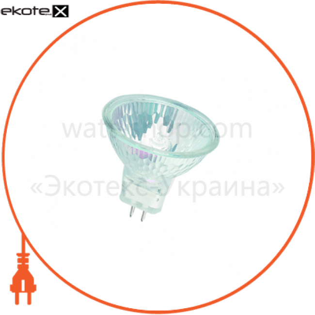 Delux 10007802 галогенная лампа delux jcdr 50вт красный