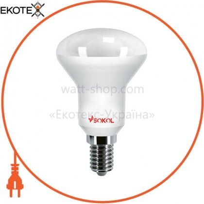 Sokol 86735 светодиодная led лампа r39 al 4w 220в e14 4100к sokol