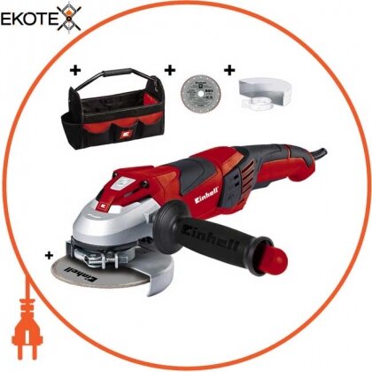 Einhell 4430865 угловая шлифовальная машина te-ag 125 ce kit