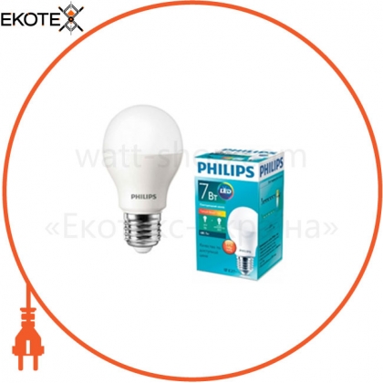 Philips 929001899687 лампа светодиодная philips ess ledbulb 7w e27 6500k 230v a60 rca