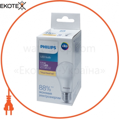 Philips 929002299567 ecohome led bulb 11w e27 3000k 1pf / 20rca