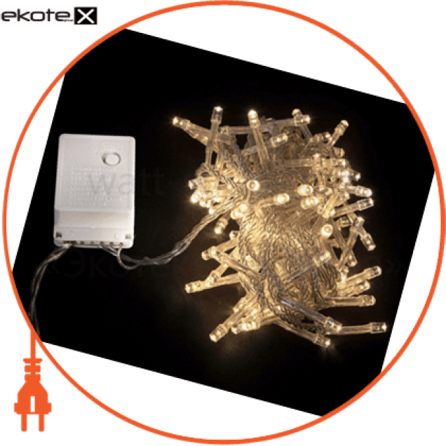 Delux 90009495 гирлянда внутренняя delux string с 100led 5mгірлянда внутрішня delux string з 100led 5m