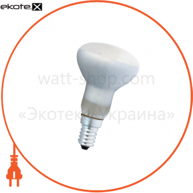 Delux 10007866 рефлекторная лампа матовая delux r50 40вт е14