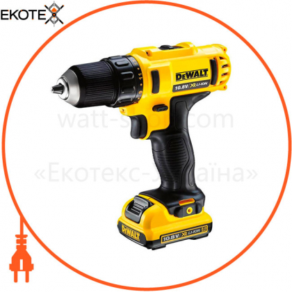 Дрель-шуруповерт аккумуляторная DeWALT DCD710D2