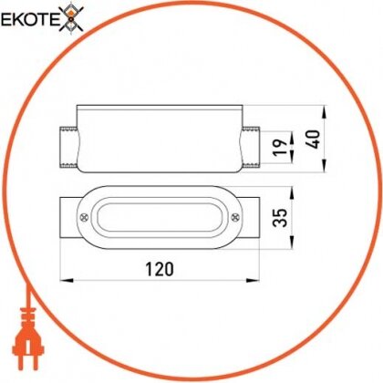 Enext i0550001 труба металлическая e.industrial.pipe.thread.1/2 с резьбой , 3.05 м