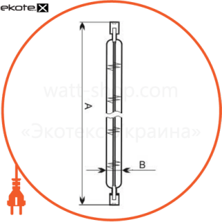 Electrum A-HL-0054 78,3mm 100w r7s