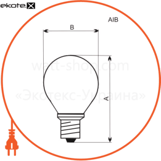 Electrum A-IB-0038 g45 60w e14