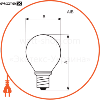 Electrum A-IB-0039 g45 60w e14 мат.