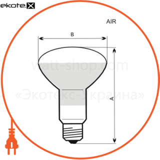 Electrum A-IR-0612 r63 75w e27 мат.