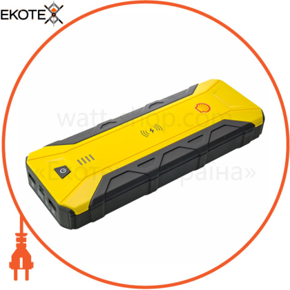 Пуско-зарядний пристрій Jump starter SHELL, 16000mAh, 1шт/уп