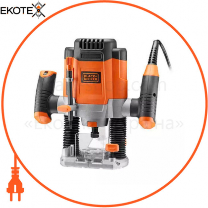 Фрезер сетевой BLACK+DECKER KW1200EKA